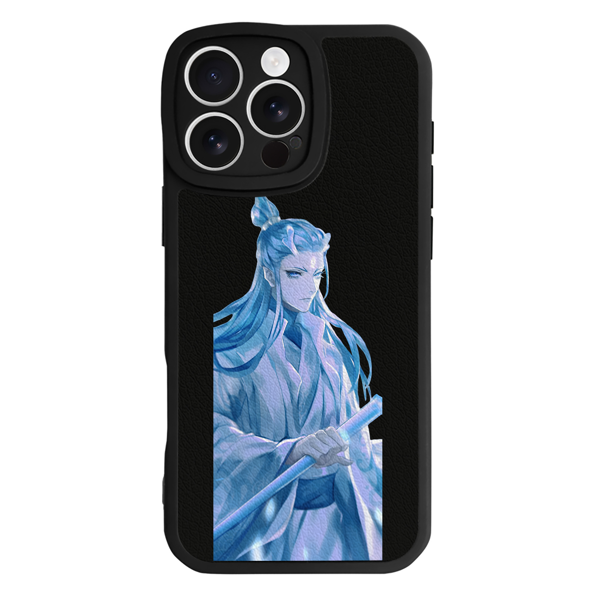 （画像用） Ne Zha 2 ナタ 魔童の大暴れ 【iPhone 16シリーズ対応】シリコンスマホケース（レザー調） 材質：シリコン